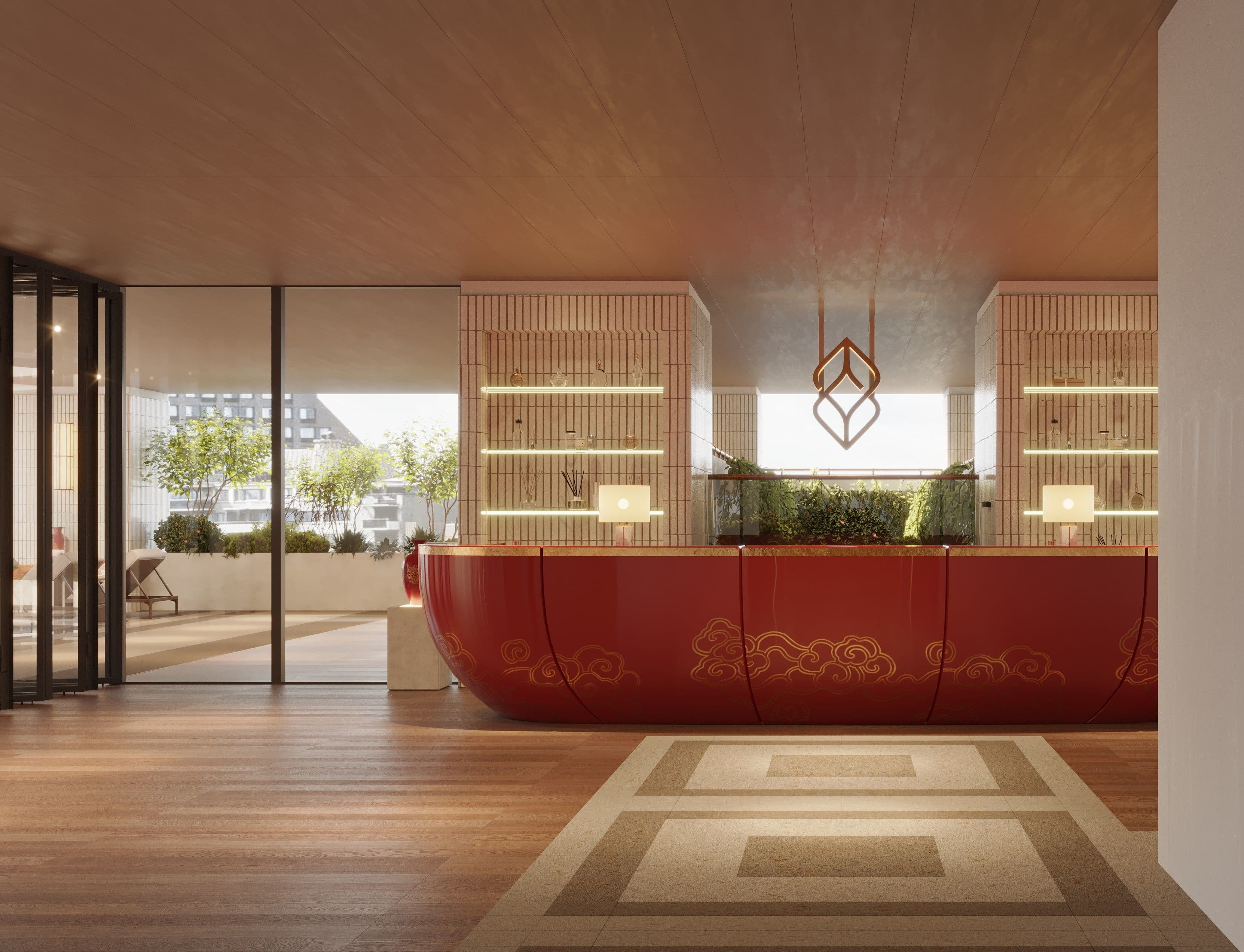 Lobby & Reception Area